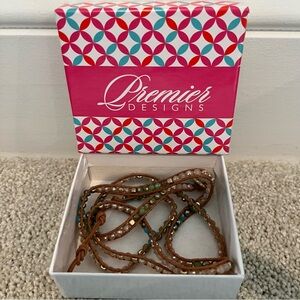 Premier Jewelry Pop of Posh Wrap Bracelet NIB